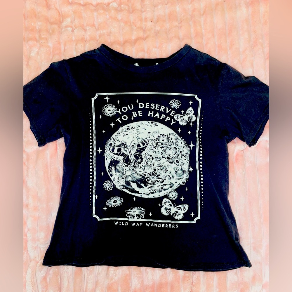 French Pastry butterfly t-shirt